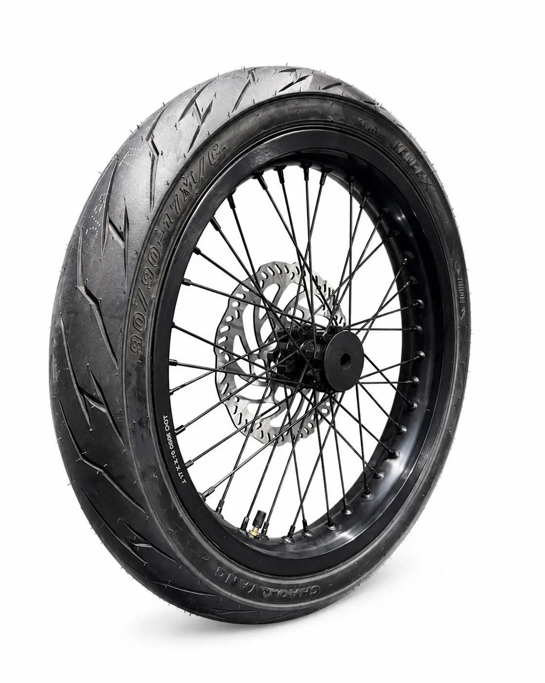 E-Ride Pro SHE7988+SHE7987 roues supermotard avant arrière