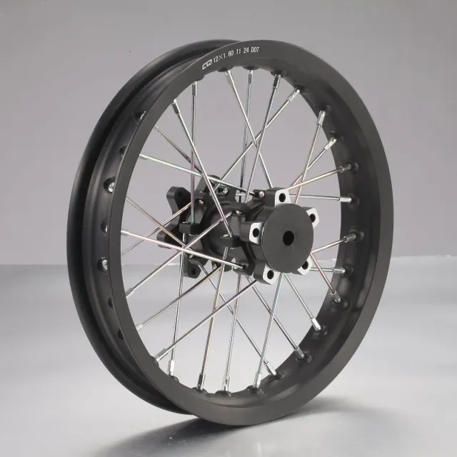 E-Ride Pro Mini Jante SHE7930 complète avec axe