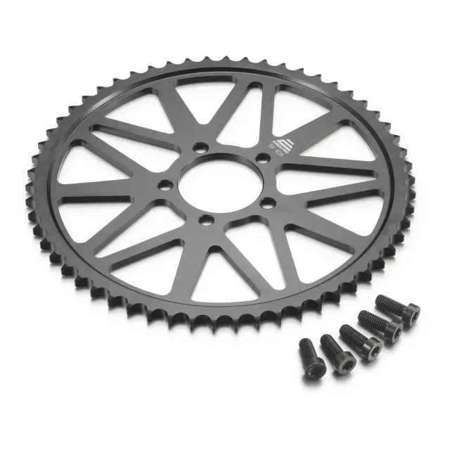 E-Ride Pro SHE7052 58T 428 Sprocket pignon 58 dents 5 vis acier forgé