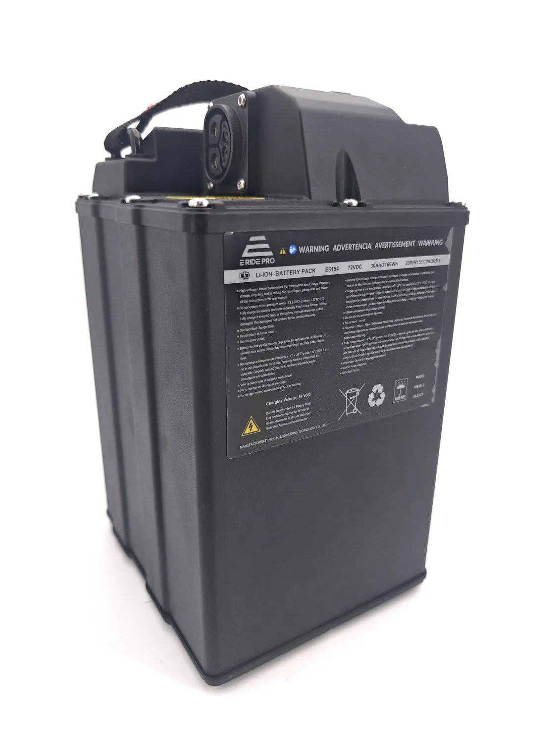 E-Ride Pro E6024 batterie Mini lithium
