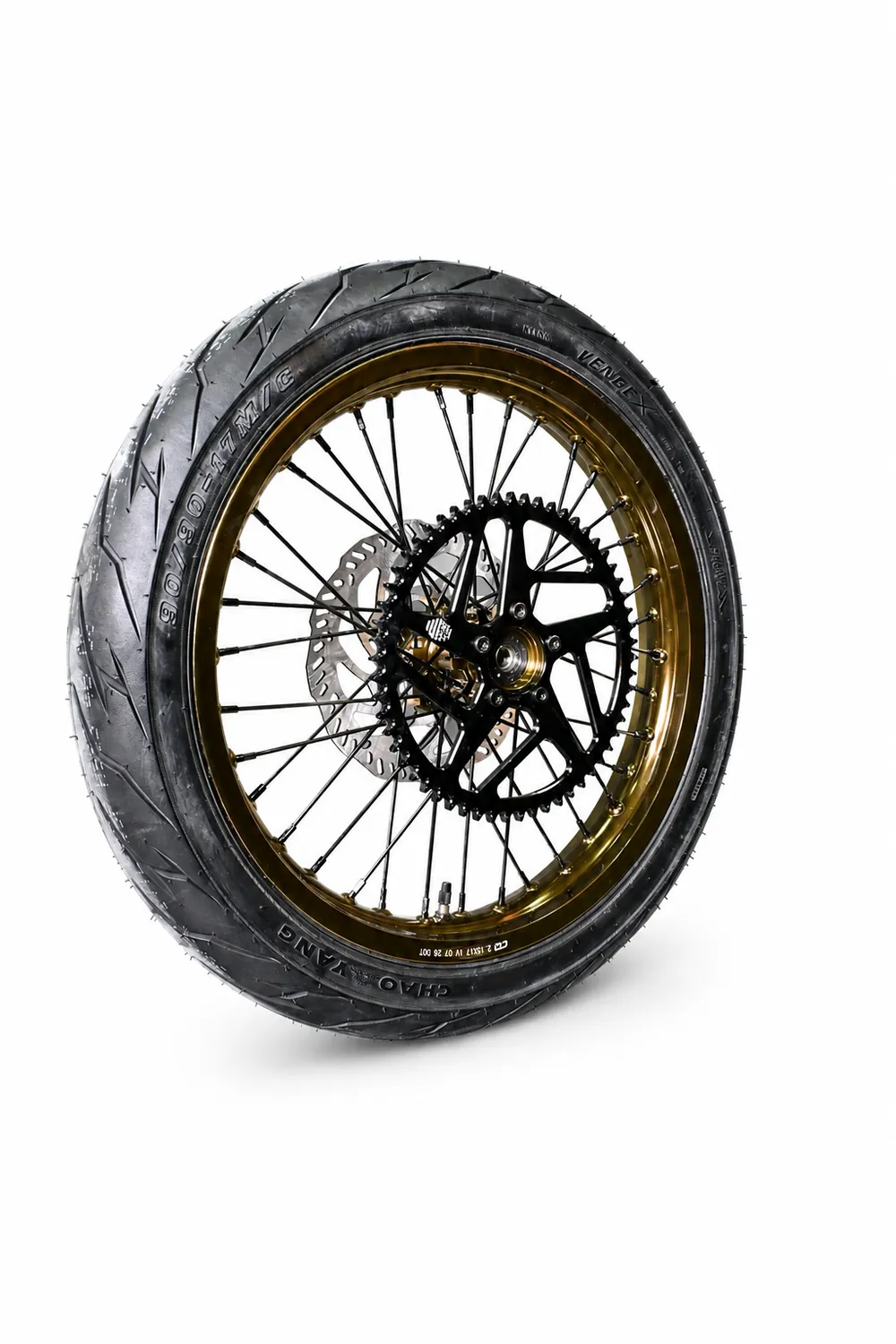 E-Ride Pro SHE7988+SHE7987 roues supermotard avant arrière