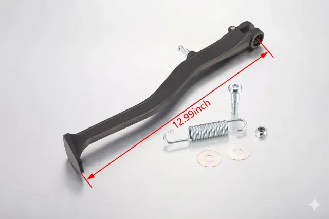 E-Ride Pro SHE7076 330mm Kickstand + Spring+bolt kit béquille 330 mm